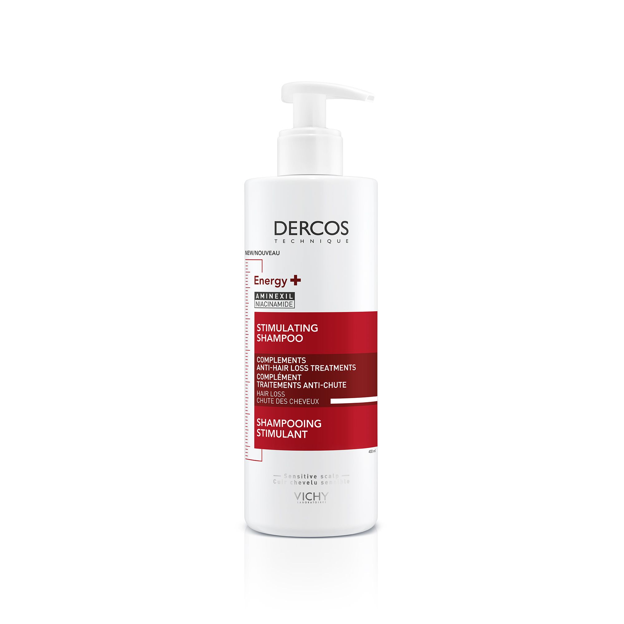 vichy shampoo dercos energy400ml 000 03337871322243 front