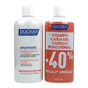 ducray anaphase champu anticaida y crecimiento duplo