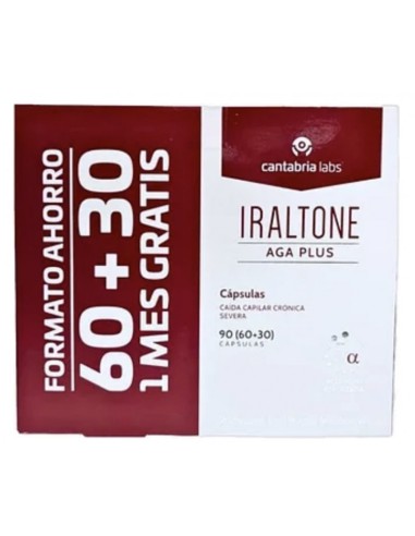 iraltone aga plus 90 capsulas pack