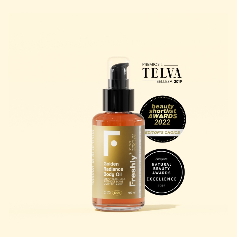 freshly golden oil cicatrices premios