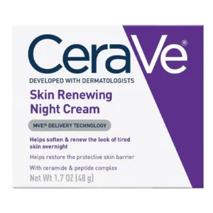 cerave skin renewing night cream carton