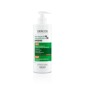 dercos 2 en 1 anticaspa 390ml