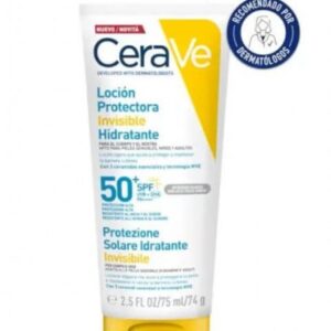 cerave locion protectora invisible hidratante spf50 75ml