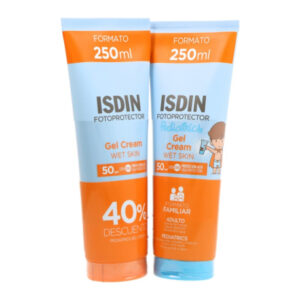 isdin pack gel crema pediatric y adulto spf 50