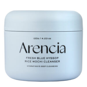 arencia fresh blue hyssop rice mochi cleanser 120g