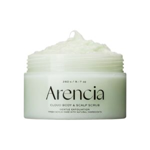body scalp scrub geranium primrose