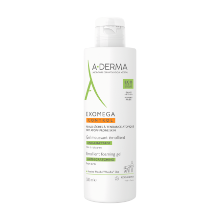 aderma gel limpiador emoliente